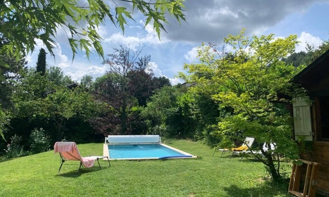 Meylan House | Rent splendid house with pool in the heart of the Alps, sleeps 12