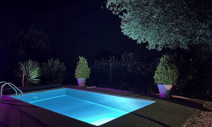 Rompon House | Rental in Ardèche with private swimming pool, not overlooked nature