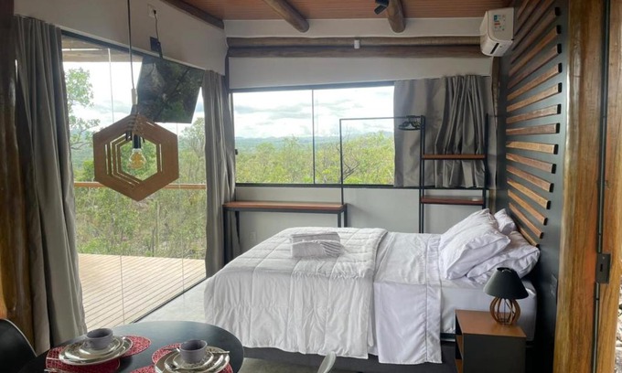 Alto Paraiso de Goias Cabin | Reserva mirante chalé Quartzo