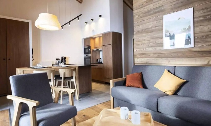 Lanslevillard Apartment | Residence Les Balcons de Val Cenis Platinium * - 2 Room Apartment 2/4 People