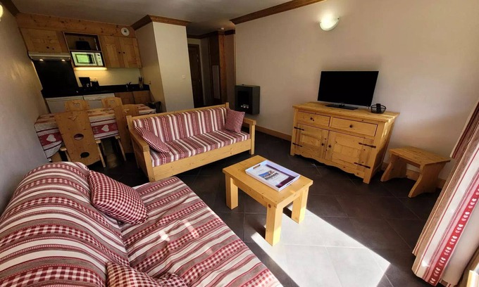 Val Cenis Apartment | Residence Le Criterium - 3 pieces for 6 persons