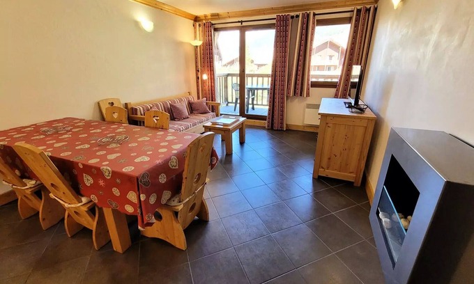 Val Cenis Apartment | Residence Le Criterium - 3 Parts for 4 Persons
