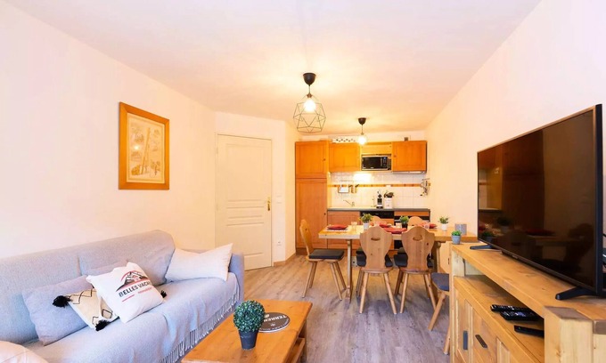 Vielle-Aure Apartment | Residence Ardoisieres Bat D - Apartment 6 people in Vielle Aure Indoor pool