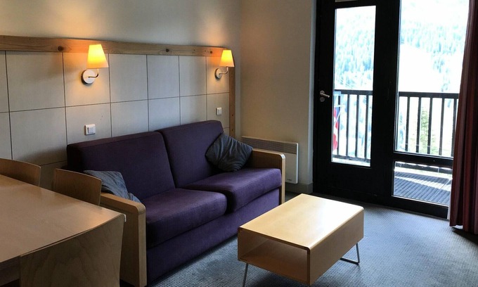 Flaine Apartment | Residence De La Foret - 2 Rooms for 5 People