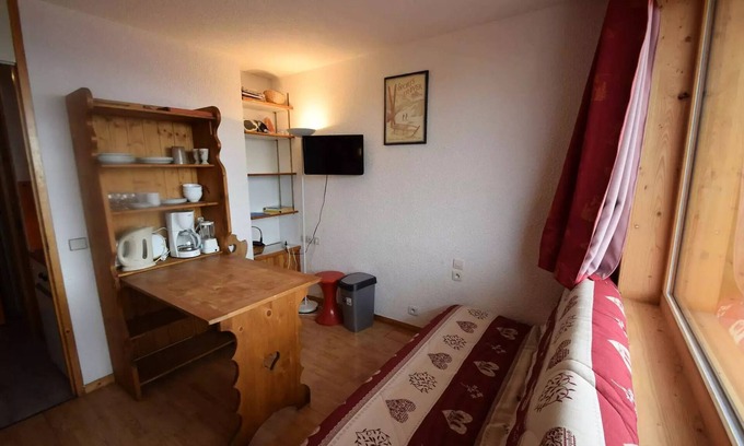 Plagne Villages Apartment | Residence Le Plein Sud - Studio 2 pers - LE PLEIN SOUTH PLAGNE VILLAGES - WIFI
