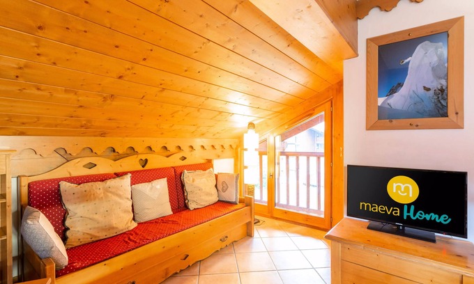 Les Carroz-d'Araches Apartment | Residence Les Fermes du Soleil - maeva Home - 3 room apartment 5 people - Selection