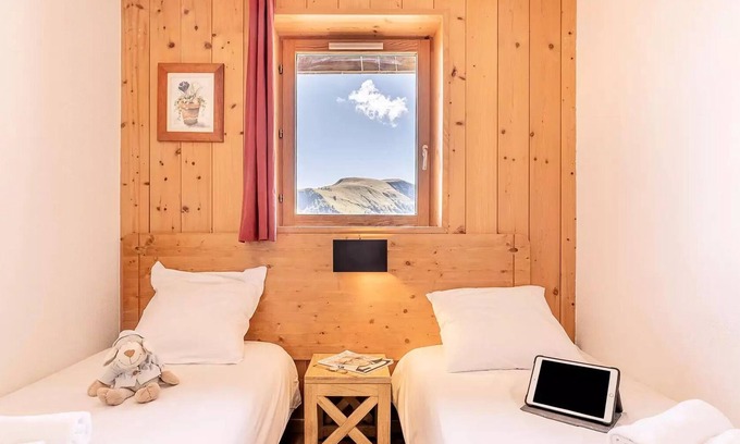 Saint-Sorlin-d'Arves Apartment | Residence Les Fermes de Saint Sorlin * - 3 Rooms Mezzanine or Mountain Corner 8 People