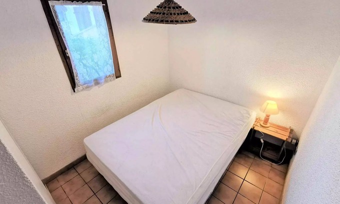 Port Leucate Villa | Residence Maisons De La Plage - VILLA T2 MEZZANINE 6 sleeping accommodations PORT LEUCATE. Ref: 1MPL 95D