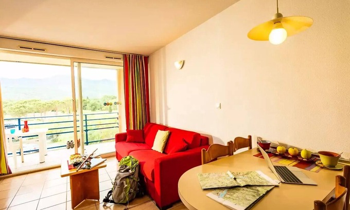 Plage d'Argeles Apartment | Residence Mer & Golf Port Argelès* - Studio 4 People - Mountain Side