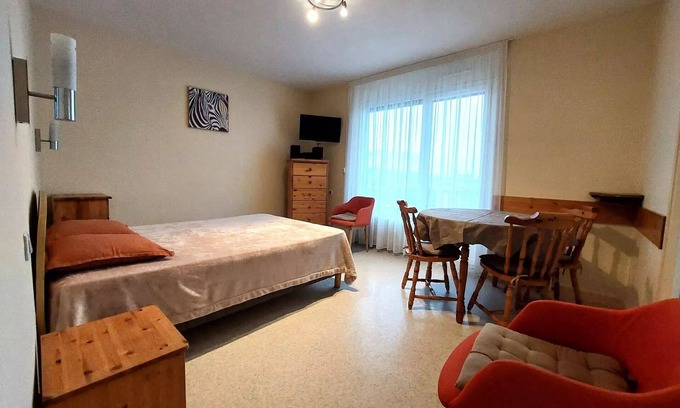 Aix-les-Bains Apartment | Résidence Montcalm D - Cute accommodation, very nice with swimming pool, tennis!