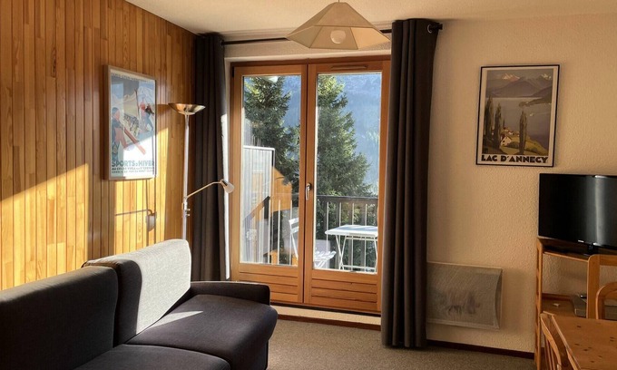 Flaine Apartment | Residence Pollux - Studio for 4 People