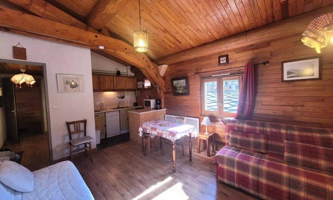 Bonneval-sur-Arc Apartment | Residence Trolle-soldanelle - Studio for 3 people