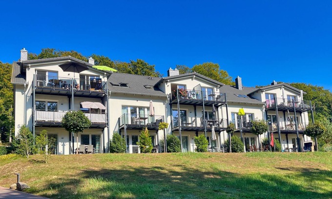Sellin Apartment | Residenz Waldidyll FeWo Kleiner Stubber - with use of the swimming pool at AHOI Sellin