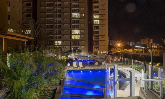 Centro Apartment | Resort Evian Thermas Residence