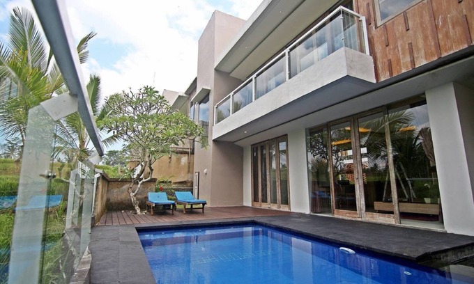 Melayang Villa | Ricefields View Villa Ubud One Bedroom