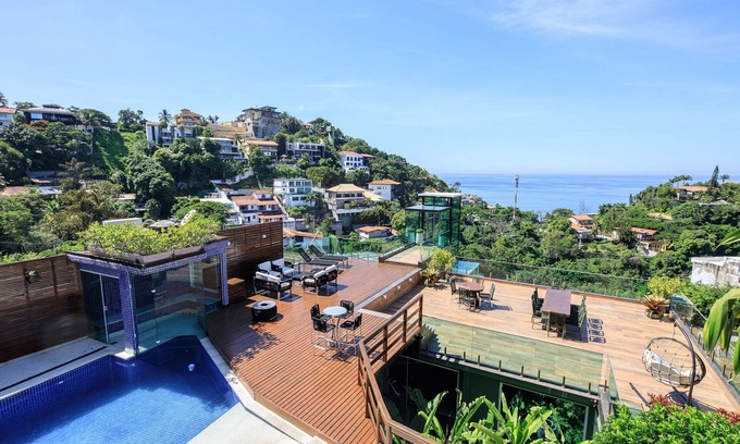 Joatinga House | Rio052 - Beautiful villa with spectacular sea views in Joá
