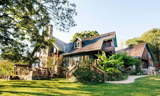 Trion House | Rivendell 4bdr w/ private lake on 52 acres to explore in North Georgia.