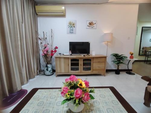 Kampung Surabaya Apartment | RIVERBANK SUITE with riverfront mountain DUN view