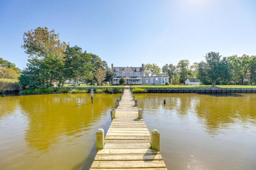 Allen House | Riverfront Gem with Fire Pit in Eden