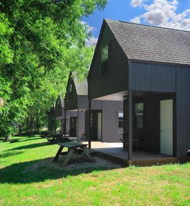 Caplinger Mills House | Riverfront Getaway Cabin #1 - Sleeps 4