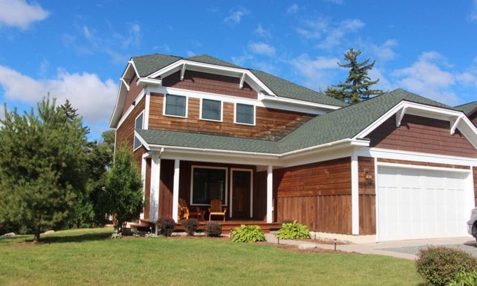 Lake Placid House | Riverfront home- In Town, walk to shopping and Olympic Center-Beautiful!
