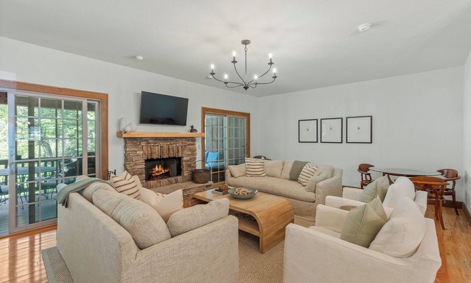 Cashiers House | Riverfront Townhome Near Sapphire Resort, Hikes, Dining & Shopping