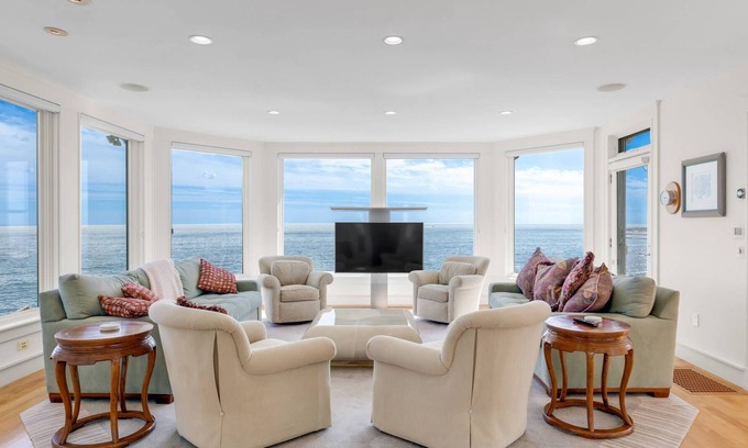 Marblehead House | Rockcleft: Ocean Front Mansion - Stunning Spacious Luxurious - Amazing Views