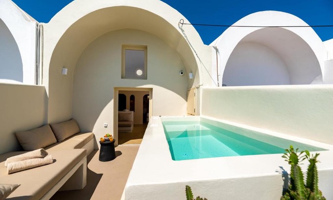 Imerovigli Villa | RockHill Luxury Suite Imerovigli