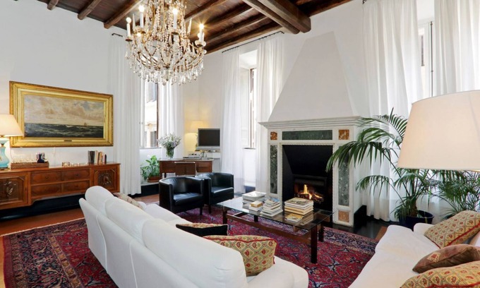 Rione IV Campo Marzio Apartment | ROMAC Leone V Unique 5-bdr near the Spanish Steps
