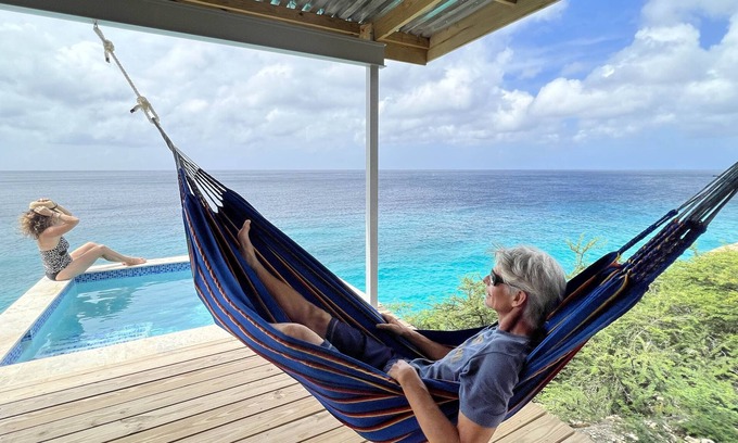 Lagun Apartment | Romantic getaway on the Caribbean with private plunge pool.