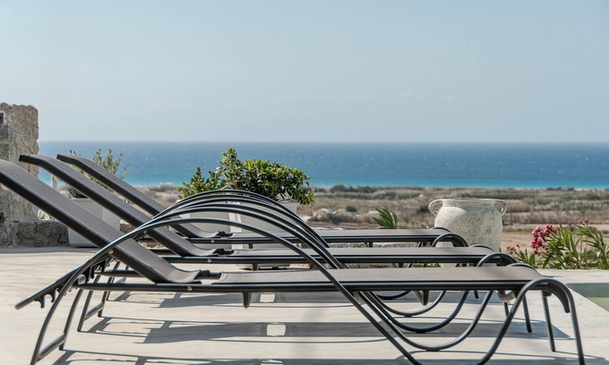 Naxos Villa | Romantic Villa Merelia with Private Pool Stunning Aegean Views Mikri Vigla Naxos