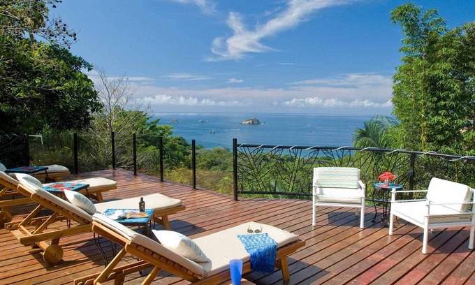 Manuel Antonio Villa | Roof Top Deck with Huge Views, 3 Pools, Chef Included, Game Room, Monkeys