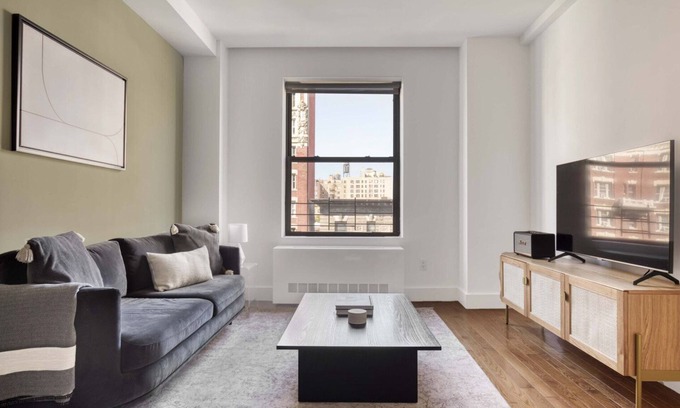 Upper West Side Apartment | Roomy UWS 1BR w/Doorman & Gym, near Central Park, by Blueground