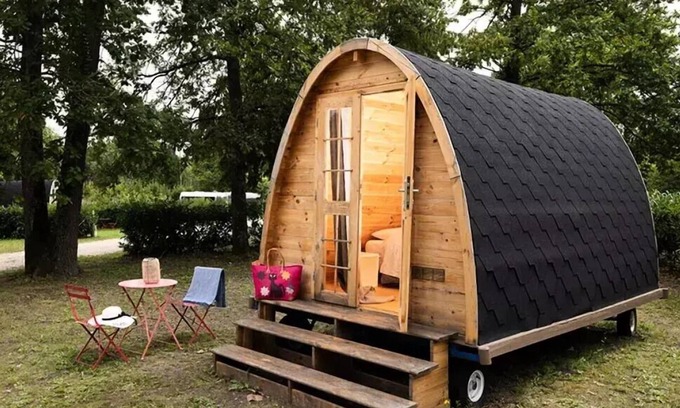 Saint-Pierre-les-Nemours Cabin | Roulotte My Pod 1 pièce 2 personnes Sans Sanitaire