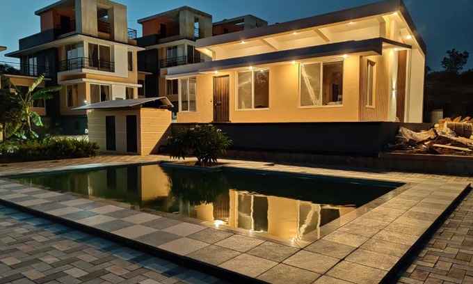 Igatpuri Villa | ROYAL MEADOWS IGATPURI 2BHK POOLSIDE VILLA