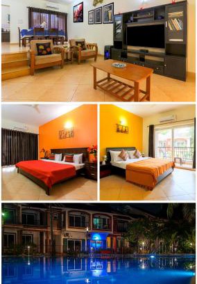 Arpora Villa | Royale Holiday Villa - 4BHK JAQK Holidays
