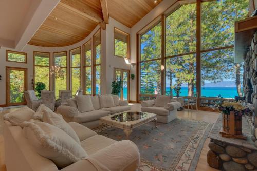 Tahoma House | Rubicon Bay Lakefront by Tahoe Getaways - 4BR with Bonus Room, Private Pier, Buoy & Beach Access