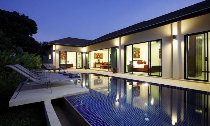 Rawai Villa | Ruby Villa: 3 bedroom, private pool Villa, near Nai Harn Beach, maid and cook