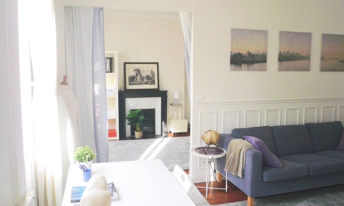 14th Arrondissement Apartment | Rue Daguerre Appartement Chic Parisien Lumineux