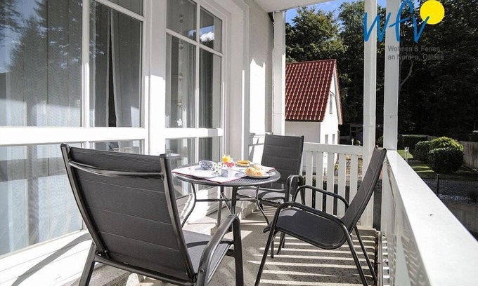 Binz Apartment | Rügen vacation with a wonderfully sunny balcony!