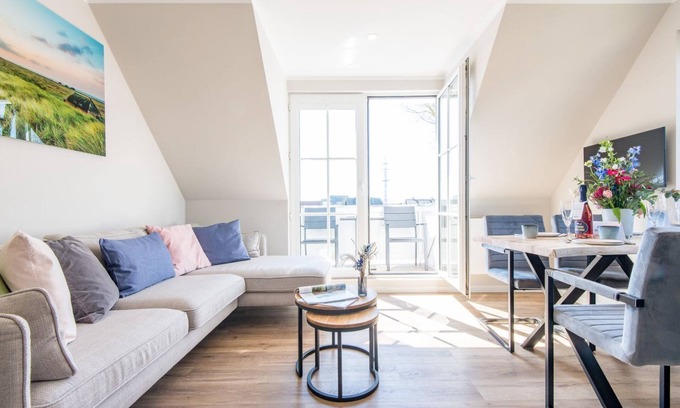 Westerland Apartment | Ruhig. Hell. Südterrasse. - Objekt-id: Hnh/06 - Haus Nordhedig