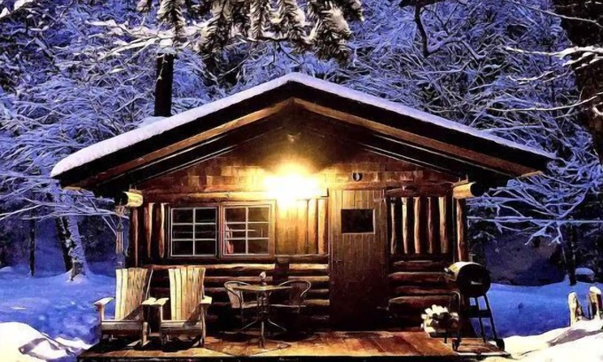 Lisbon Cabin | Rustic Log Cabin #1 - "Rustic Retreat"