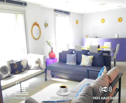 Saint-Mathieu Apartment | Séjour Perpignan avec piscine - Petit-déjeuner à la demande - 20 minutes de l'Espagne - Le Palace climatisé