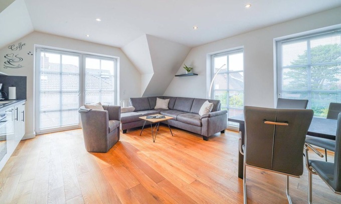 Borkum Apartment | Südstrandhus Urlaub mit Hund Wohnung 4 Oben - Südstrand Hus - Urlaub mit Hund - Wohnung 4 Oben