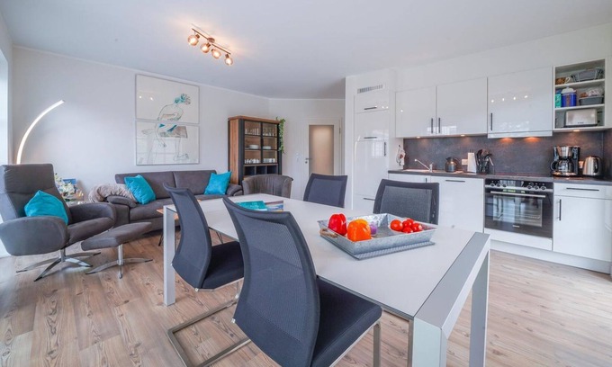 Borkum Apartment | Südstrandhus Urlaub mit Hund Wohnung 2 Unten - Südstrand Hus - Urlaub mit Hund - Wohnung 2 Unten