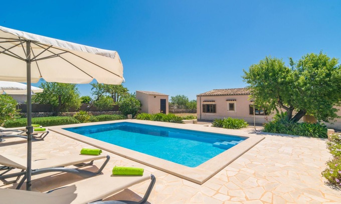 Portopetro Villa | S'ESTRET - Villa with private pool in S'Alqueria Blanca. Free WiFi