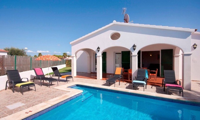 Cap d'Artrutx Villa | S'Olivera 3 bedroom villa, Cap d'Artrutx