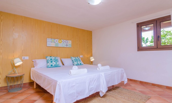 Es Palmer House | SA CASETA DE SES VAQUES.SON COVAS (SA VAQUERIA 2) - Chalet with shared pool in CAMPOS. Free WiFi