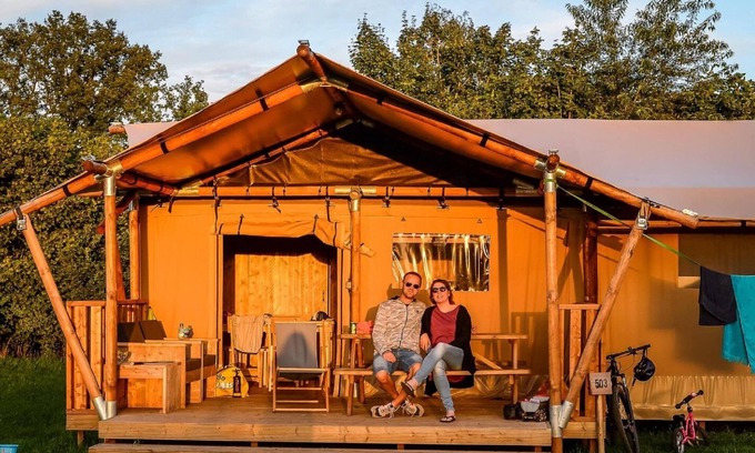 Notter RV Rental | Safari Tent With Pool Access