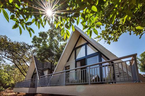 Atvan Villa | SaffronStays Hillside Harriers, Lonavala - A Frame chalets with bathtub for couples